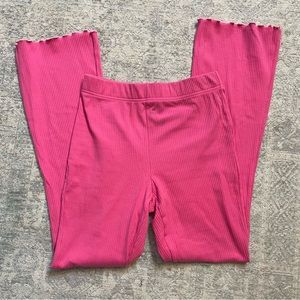 pink stretch flare pants🎀💓 wild fable from target. slight mark on the front